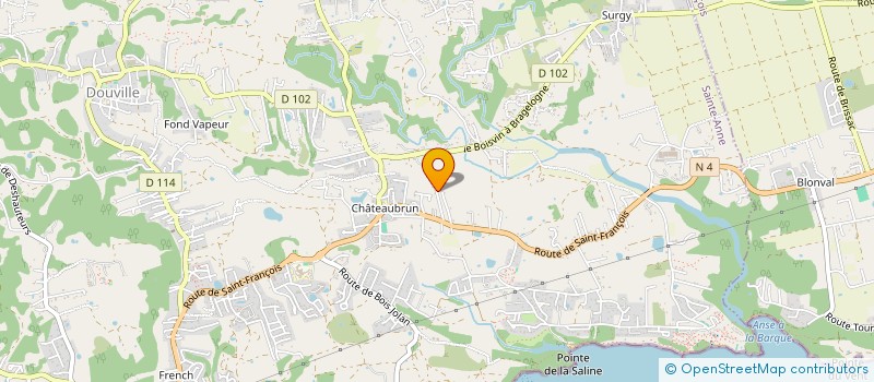 localisation de l'entreprise MONSIEUR BARNABY JEFFRIES  SAINTE-ANNE