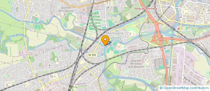 localisation de l'entreprise MONSIEUR BARON MUNTEAN à STRASBOURG
