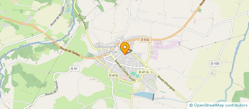localisation de l'entreprise MONSIEUR BAROUDI BOUDEHIR à BOULOGNE-SUR-GESSE