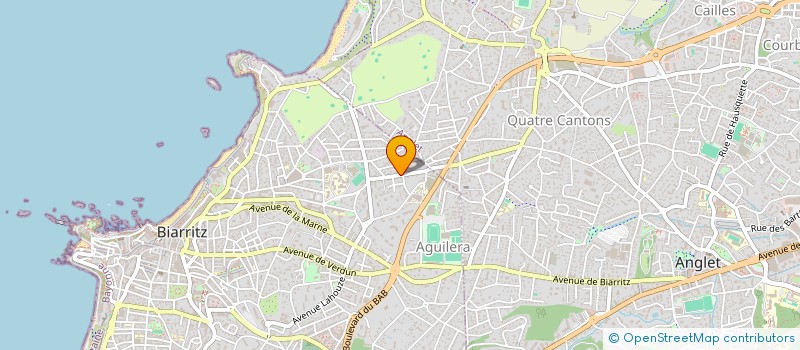 localisation de l'entreprise MONSIEUR BAROUDI BRIK à BIARRITZ