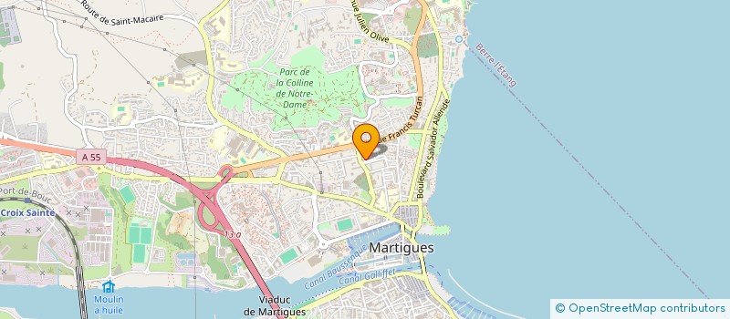 localisation de l'entreprise MONSIEUR BAROURY SISSILIAN à MARTIGUES