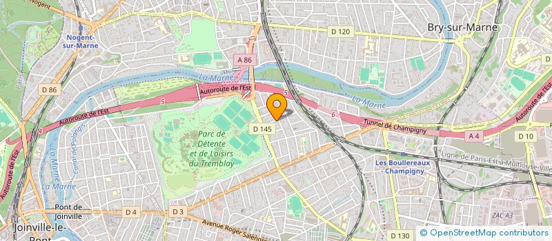 localisation de l'entreprise MONSIEUR BARRETO FERNANDES WELITON RODRIGUES  CHAMPIGNY-SUR-MARNE