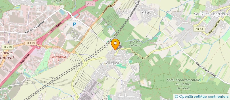 localisation de l'entreprise MONSIEUR BARRIE ALPHAJOR  VILLEJUST