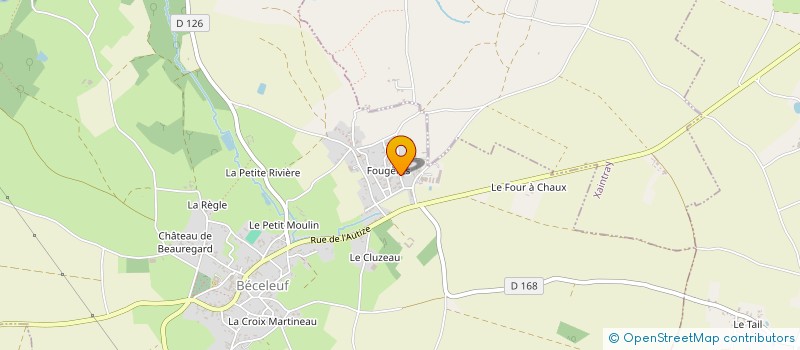 localisation de l'entreprise MONSIEUR BARRIE HILL à BECELEUF