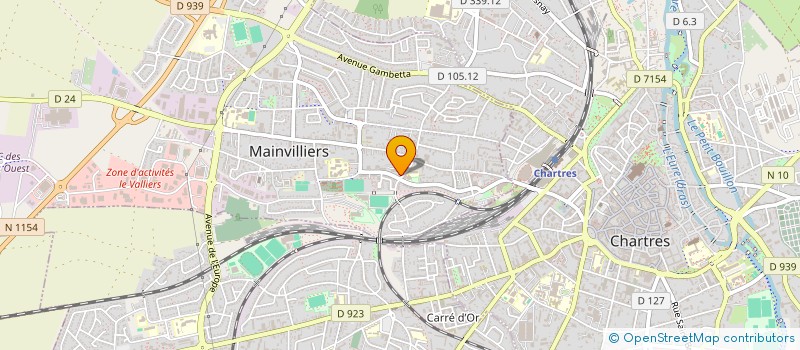 localisation de l'entreprise MONSIEUR BARRY BOUBACAR à MAINVILLIERS