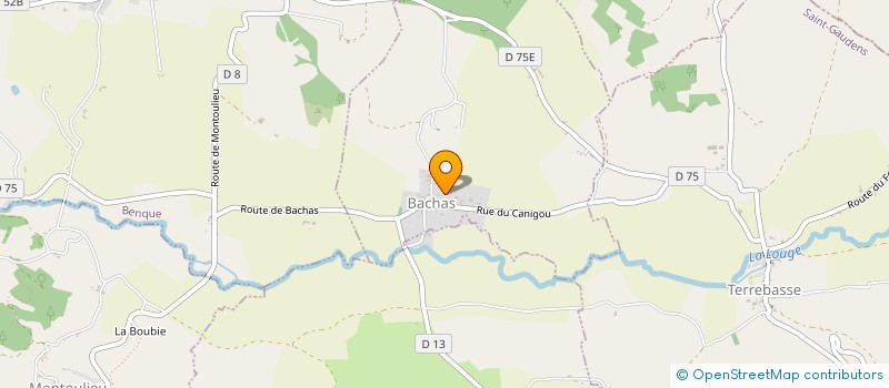 localisation de l'entreprise MONSIEUR BARRY GOULD à BACHAS