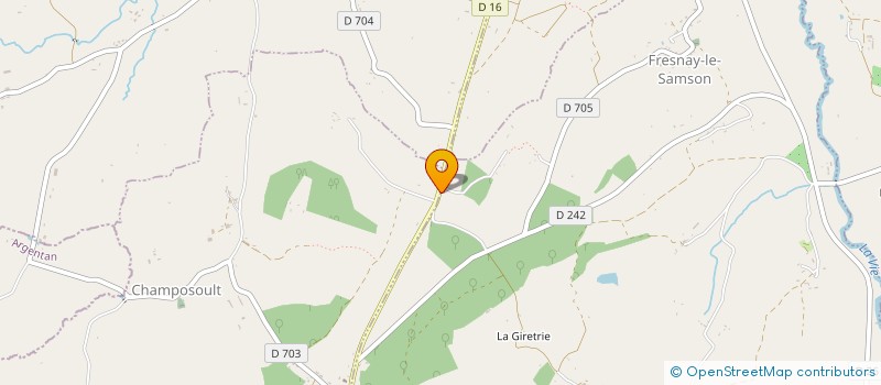 localisation de l'entreprise MONSIEUR BARRY NEAL à CHAMPOSOULT