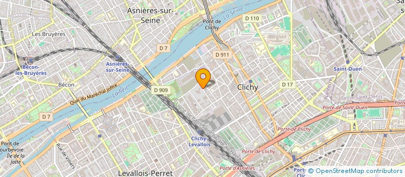 localisation de l'entreprise MONSIEUR BARRY SALIOU à CLICHY