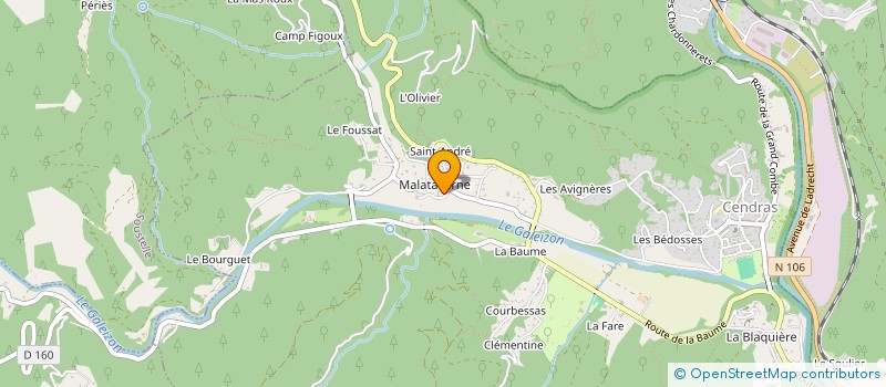 localisation de l'entreprise MONSIEUR BART BREEM  SAINT-PAUL-LA-COSTE