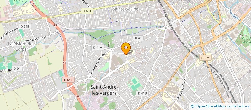 localisation de l'entreprise MONSIEUR BART DE GRIM à SAINT-ANDRE-LES-VERGERS