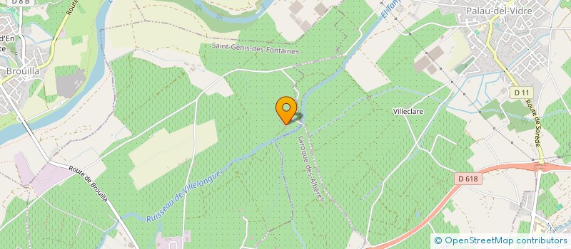 localisation de l'entreprise MONSIEUR BART LEPPENS  SAINT-GENIS-DES-FONTAINES