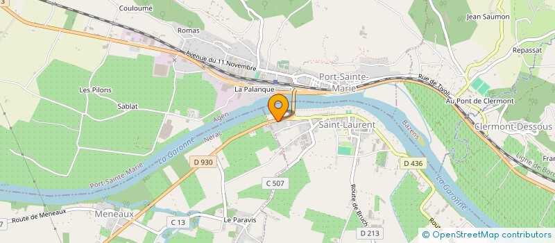 localisation de l'entreprise MONSIEUR BART SCHEENAARD  SAINT-LAURENT