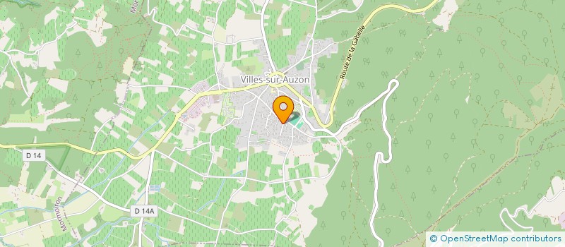 localisation de l'entreprise MONSIEUR BART VANHOUTTE  VILLES-SUR-AUZON