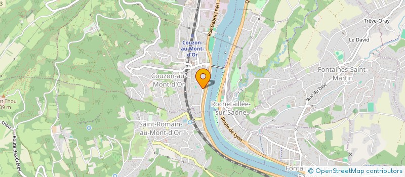 localisation de l'entreprise MONSIEUR BARTHELEMY AMENGUAL  COUZON-AU-MONT-D'OR