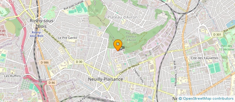 localisation de l'entreprise MONSIEUR BARTHELEMY BARTHELEMY ELIASSAINT  NEUILLY-PLAISANCE