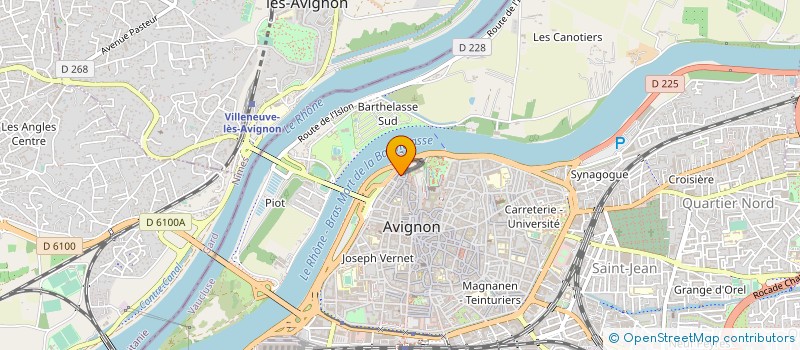 localisation de l'entreprise MONSIEUR BARTHELEMY DE MUN  AVIGNON