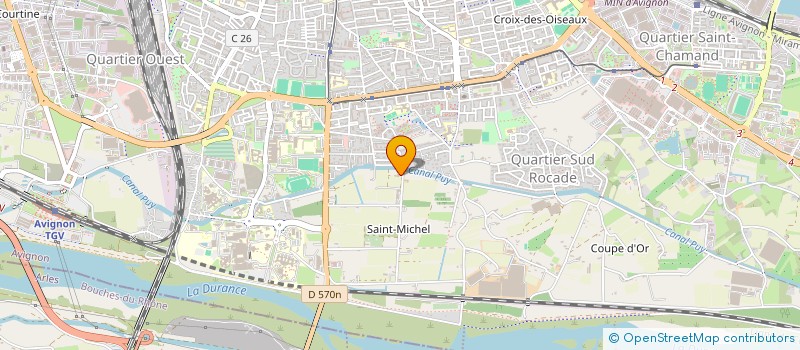 localisation de l'entreprise MONSIEUR BARTHELEMY DELFAU  AVIGNON