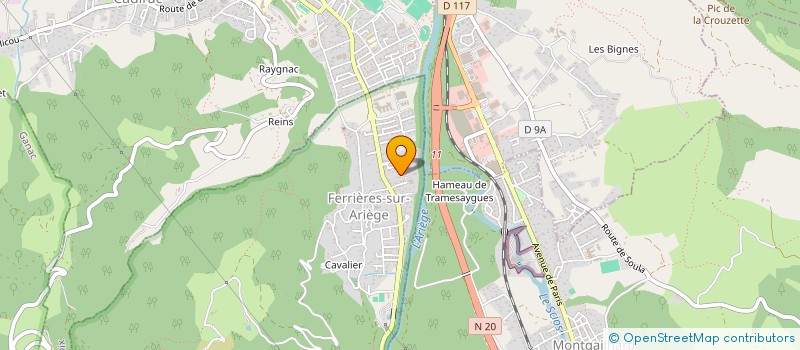 localisation de l'entreprise MONSIEUR BARTHELEMY DEMEURE à FERRIERES-SUR-ARIEGE