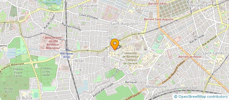 localisation de l'entreprise MONSIEUR BARTHELEMY FLIPO à BORDEAUX
