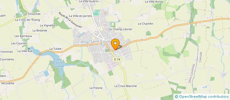 localisation de l'entreprise MONSIEUR BARTHELEMY LESTIENNE à SAINT-COULOMB