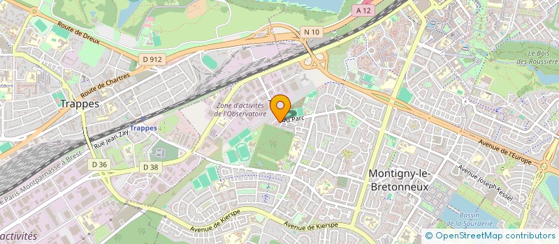 localisation de l'entreprise MONSIEUR BARTHELEMY LORD DE LA RAGOTIERE à MONTIGNY-LE-BRETONNEUX