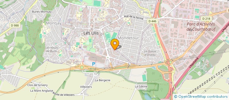 localisation de l'entreprise MONSIEUR BARTHELEMY MATCHON à LES ULIS