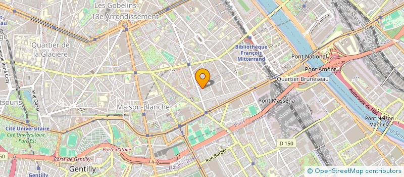 localisation de l'entreprise MONSIEUR BARTHELEMY PICQ  PARIS