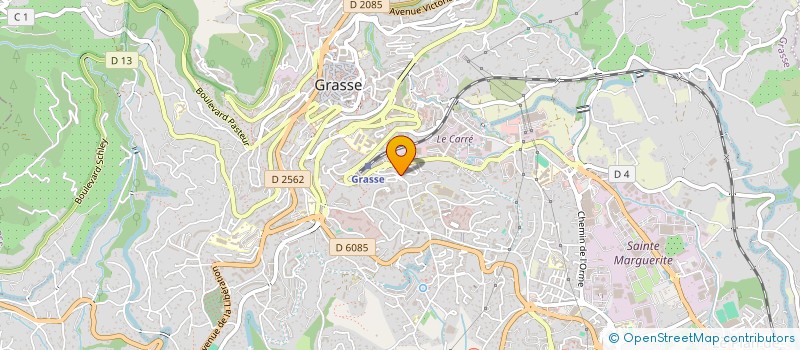 localisation de l'entreprise MONSIEUR BARTHELEMY RENE MARGARETTA à GRASSE