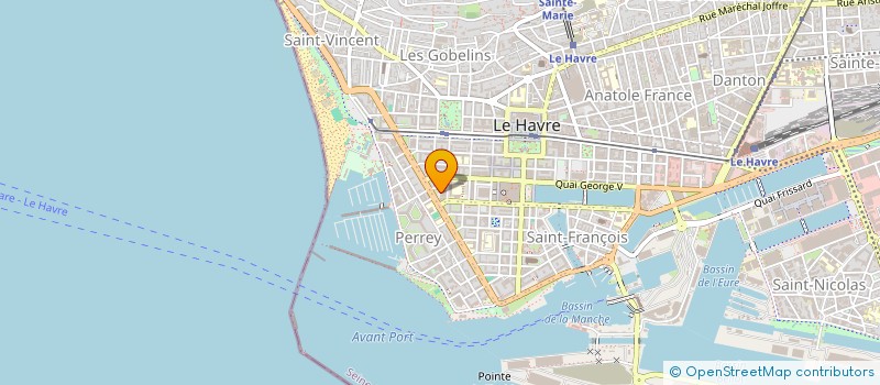 localisation de l'entreprise MONSIEUR BARTHELEMY STIL  LE HAVRE