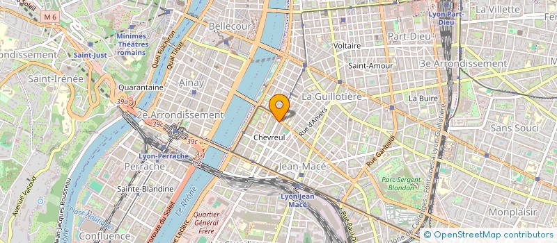 localisation de l'entreprise MONSIEUR BARTHIMEE TAVERNIER  LYON