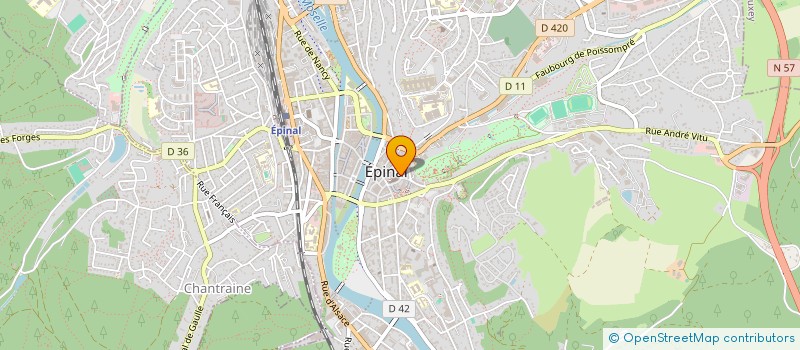 localisation de l'entreprise MONSIEUR BARTLOMIEJ JUREK  EPINAL