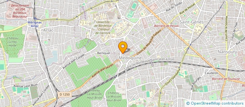 localisation de l'entreprise MONSIEUR BARTLOMIEJ KRZYZANOWSKI à BORDEAUX