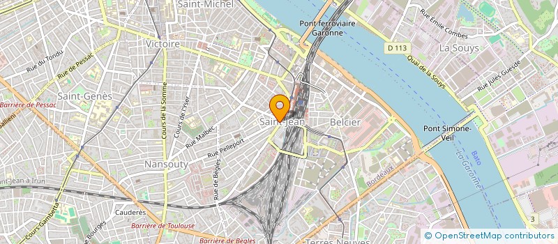 localisation de l'entreprise MONSIEUR BARTLOMIEJ PIOTROWSKI  BORDEAUX