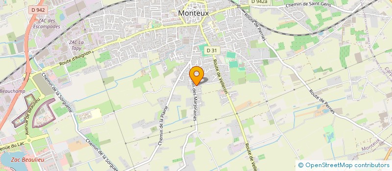 localisation de l'entreprise MONSIEUR BARTOLOME ROBLES LOPEZ à MONTEUX