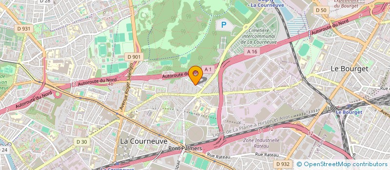 localisation de l'entreprise MONSIEUR BARTOSZ ADAM à LA COURNEUVE