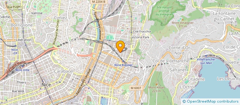 localisation de l'entreprise MONSIEUR BARTOSZ BRODZINSKI à NICE