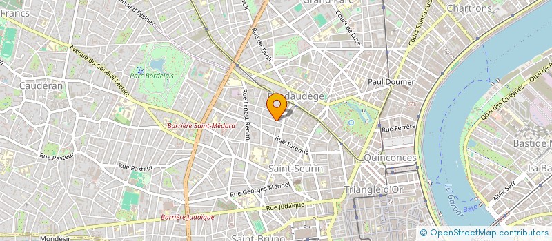 localisation de l'entreprise MONSIEUR BARTOSZ MATUSZEWSKI à BORDEAUX