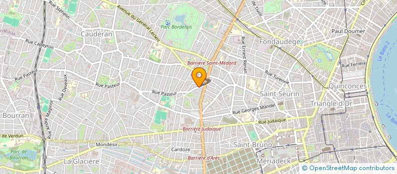 localisation de l'entreprise MONSIEUR BARUA PINTO  BORDEAUX