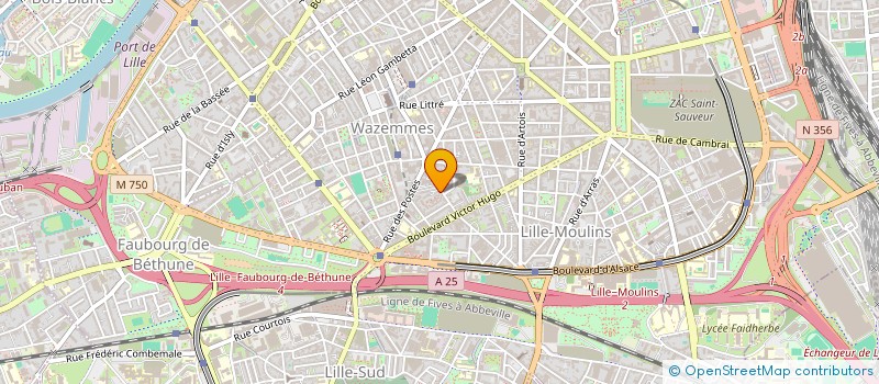 localisation de l'entreprise MONSIEUR BARYAL AHMADZAI  LILLE