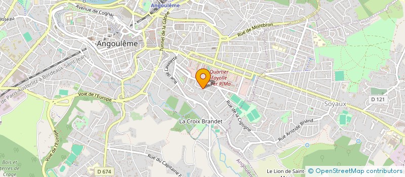 localisation de l'entreprise MONSIEUR BARYALAY NIAZI à ANGOULEME