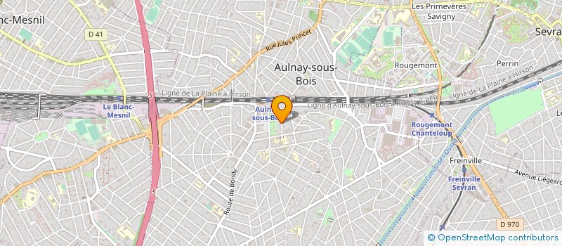 localisation de l'entreprise MONSIEUR BARYOSHER DUCHEMIN à AULNAY-SOUS-BOIS