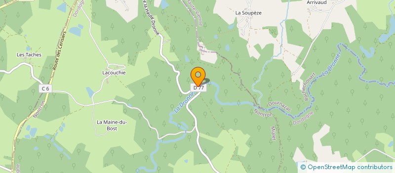 localisation de l'entreprise MONSIEUR BAS VAN WAMEL  SAINT PRIEST LES FOUGERES