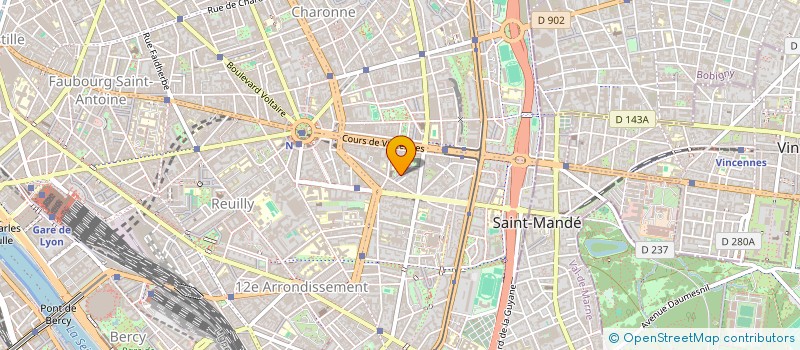 localisation de l'entreprise MONSIEUR BASEKOU COULIBALY  PARIS