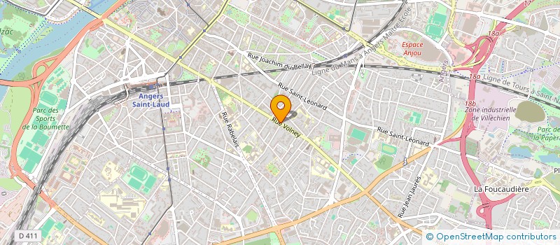localisation de l'entreprise MONSIEUR BASEKOU DIABY à ANGERS
