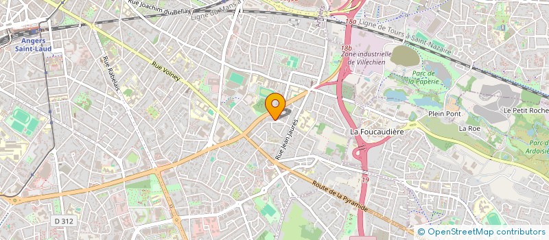 localisation de l'entreprise MONSIEUR BASEKOU GUIRASSY à ANGERS