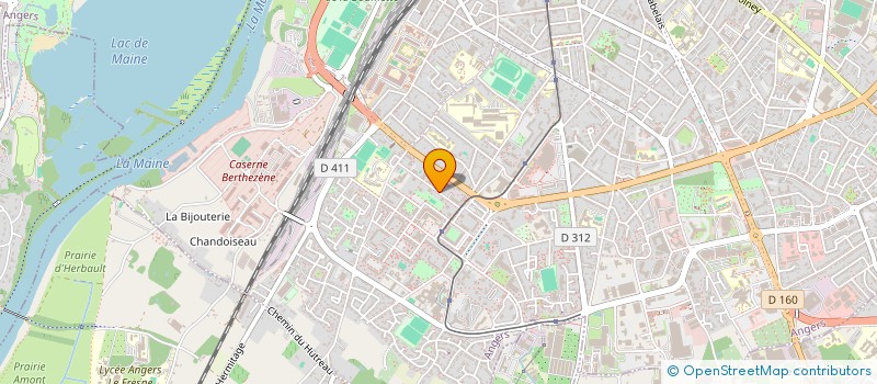 localisation de l'entreprise MONSIEUR BASEKOU MINTHE à ANGERS