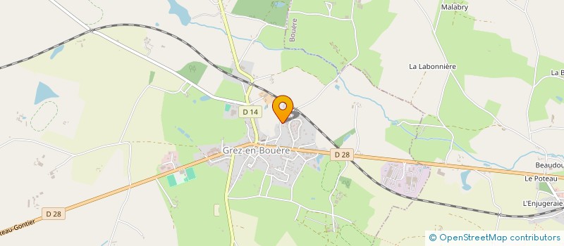 localisation de l'entreprise MONSIEUR BASEM AJMI  GREZ-EN-BOUERE