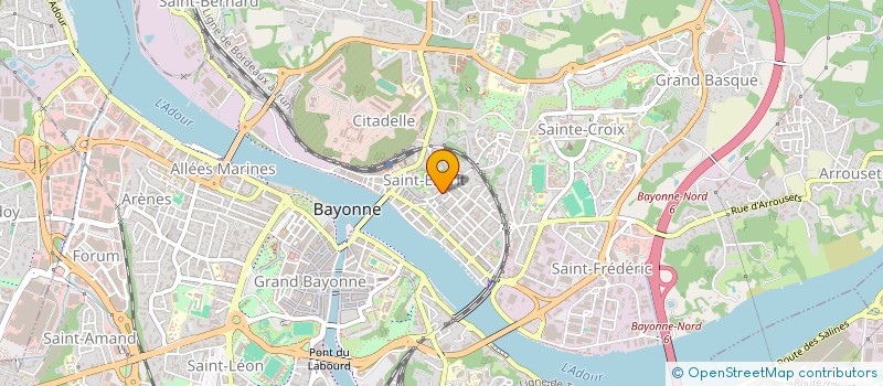 localisation de l'entreprise MONSIEUR BASEM DEEB à BAYONNE