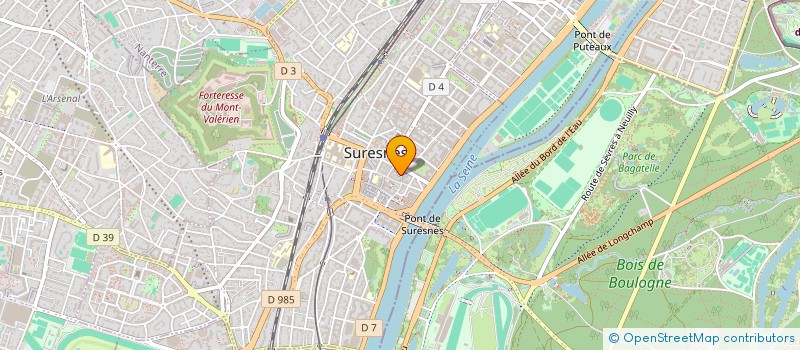 localisation de l'entreprise MONSIEUR BASEM ELRABIEE à SURESNES