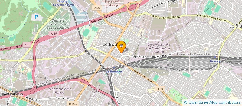 localisation de l'entreprise MONSIEUR BASEM ELSOUDANY à LE BOURGET
